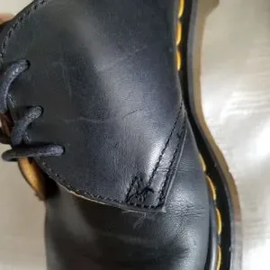 RARE Vintage Dr Martens Oxfords B-G1461ZBEN/59 Black Vtg Dr Martens Made In England B-G1461Z 59 Black Oxford  main image 4